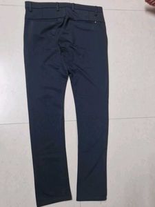 Navy Blue Slim Fit formal pant