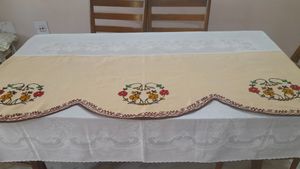 Embroidered  Sofa back covers
