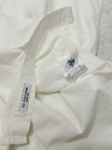 US Polo Assn White Men's Shirt