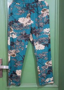 Floral Print Palazzo Pants