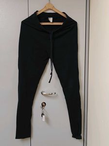 Black Straight Fit Salwar Pants