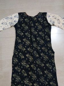 Women's Floral Print Kurta