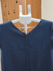 Promod Stylish Blue Sheath Dress