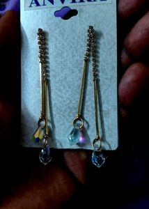 Elegant Crystal Drop Earrings