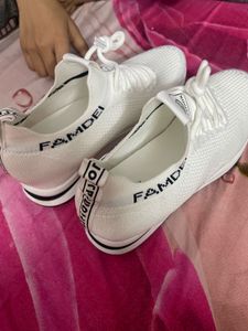 Joxb Fashion White Sneakers