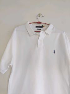 Classic White Polo T-Shirt