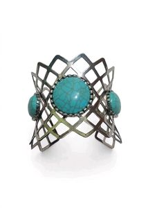 Boho Turquoise Cuff Bracelet
