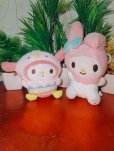 Cute My Melody Plush Toys (set of 2)