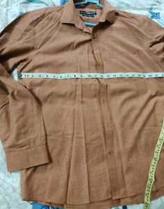 Men's Classic Brown Long Sleeve Shirt