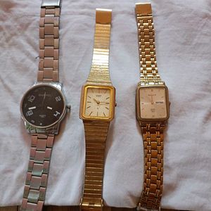 Lot of 3 Women's Watches