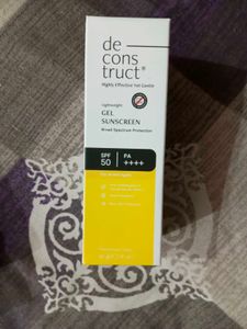 Deconstruct Gel Sunscreen SPF 50