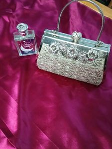 Exquisite Embellished Clutch Bag FREE DELIVERY