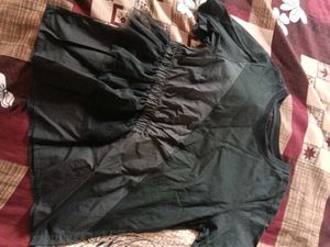 Stylish Ruffled Peplum imported tshirt