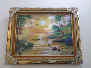 Beautiful Framed Landscape Painting