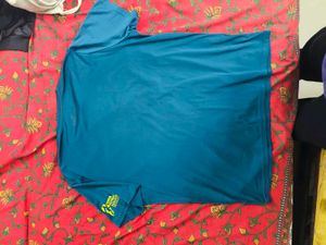 asics Teal Blue Graphic T-Shirt