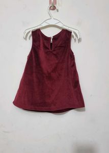 Velvet Toddler Dress