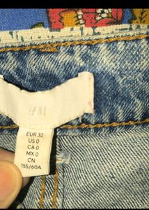 Light Wash Wide Leg Denim Jeans