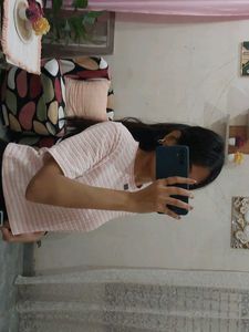 Beautiful Soft Pink Textured Top