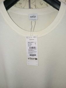 celio Men's viscose round neck tshirt