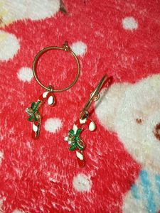 Sparkly Hoop Earrings (set of 3)