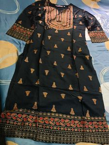 Beautiful Teal Ethnic Kurta Set