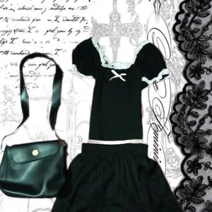 Gothic Lolita Style Black top