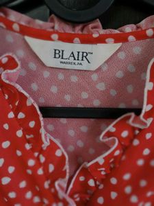 🎀👗Blair_ Retro Midi Dress with Ruffle Collar👗🎀