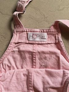 Adorable Pink Unicorn Overalls Dress/ Dungry