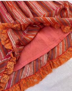 Bohemian midi skirt