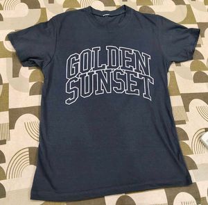 Golden Sunset Graphic T-Shirt