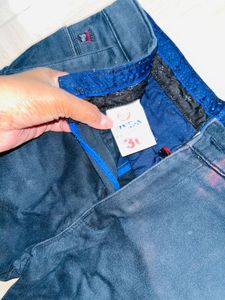 Denim Shorts Set