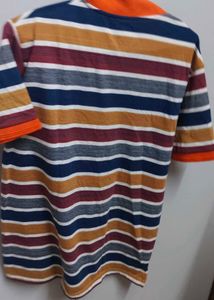 Men's Striped Polo Shirt