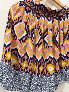 Xhilaration Small Geometric Printed Skirt