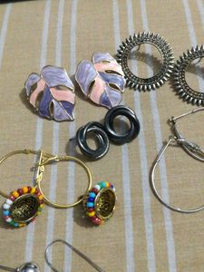 Assorted Dangle &amp; Stud Earrings Set