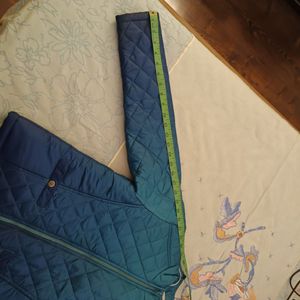 Blue puffer jacket 🧥minor Stain Shown In Pic