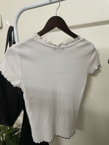 Influential Millennial Ribbed Top