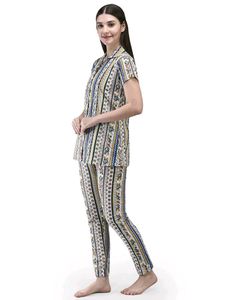 Stylish Printed Pajama Set