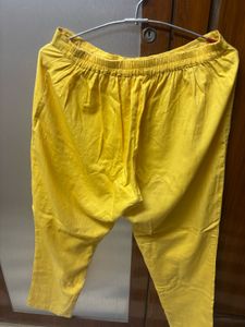 Vibrant Yellow Kurta Set with Dupatta