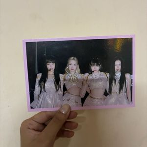 BLACKPINK PINK OFFICIAL POSTCARD