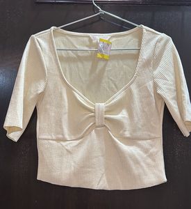 Bow Style H&M Top💛