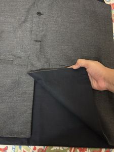 Men's Grey Nehru Jacket