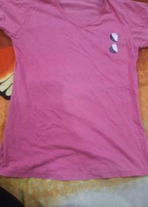 Daily wear pink t-shirt 💗