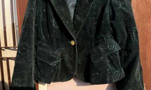 Dark Aesthetic Blazer💚