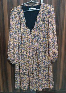 Floral Print Midi Dress