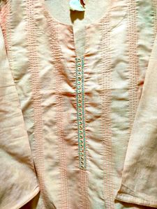 Westside Kurta Set With Floral Dupatta