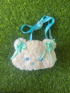 Cute Bear Plush Crossbody Bag