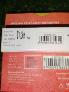 Myglamm K.Play Highlighter &amp;  Matte Lipstick Combo