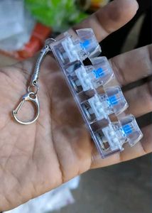 Mini Switch Keychain with LED Light