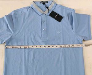 Men's Light Blue Polo Shirt