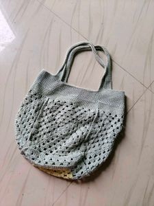 Handmade Crochet Tote Bag